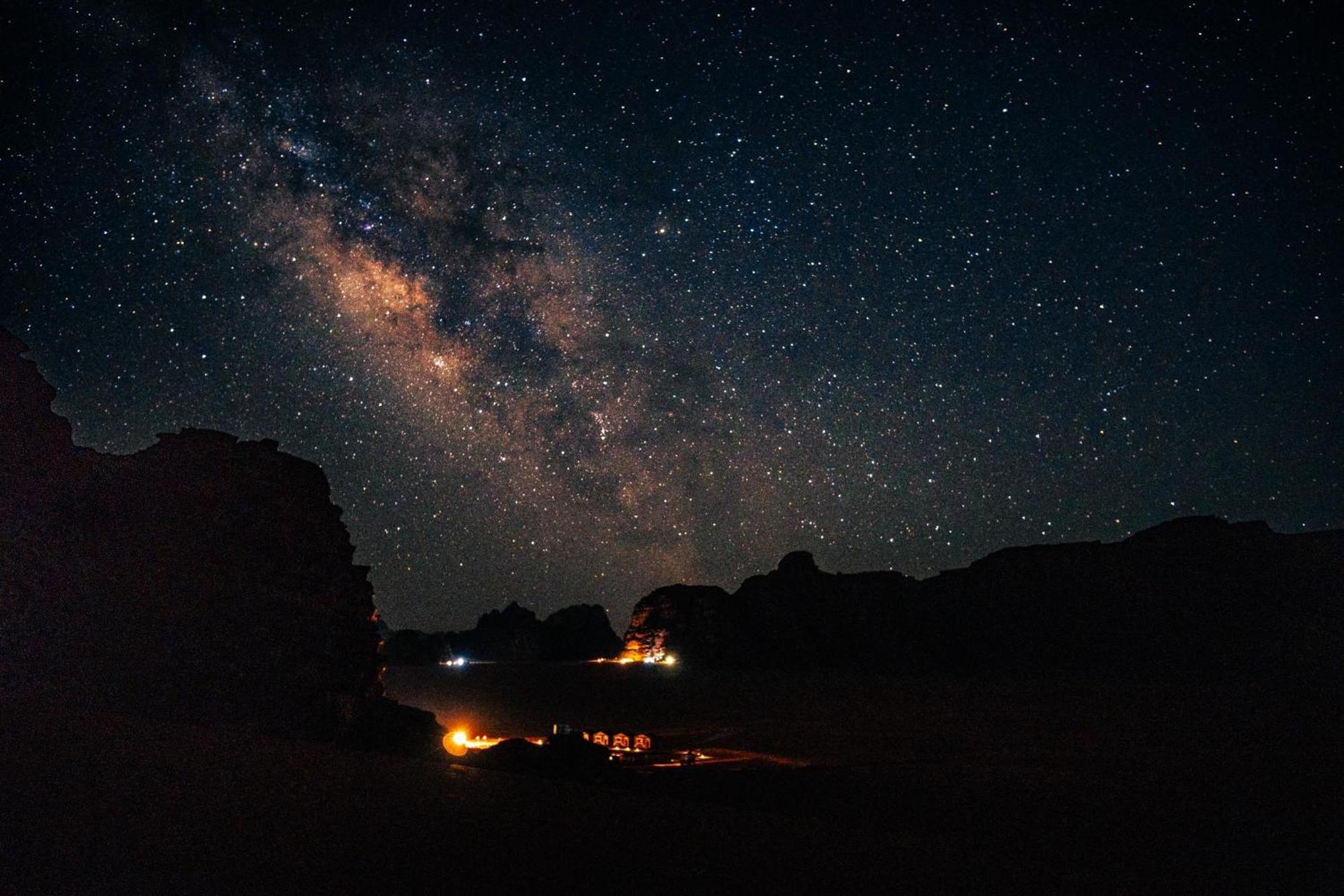 Magic Bedouin Star Hotel Wadi Rum Eksteriør billede